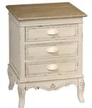 Country 3 Drawer Bedside Unit 